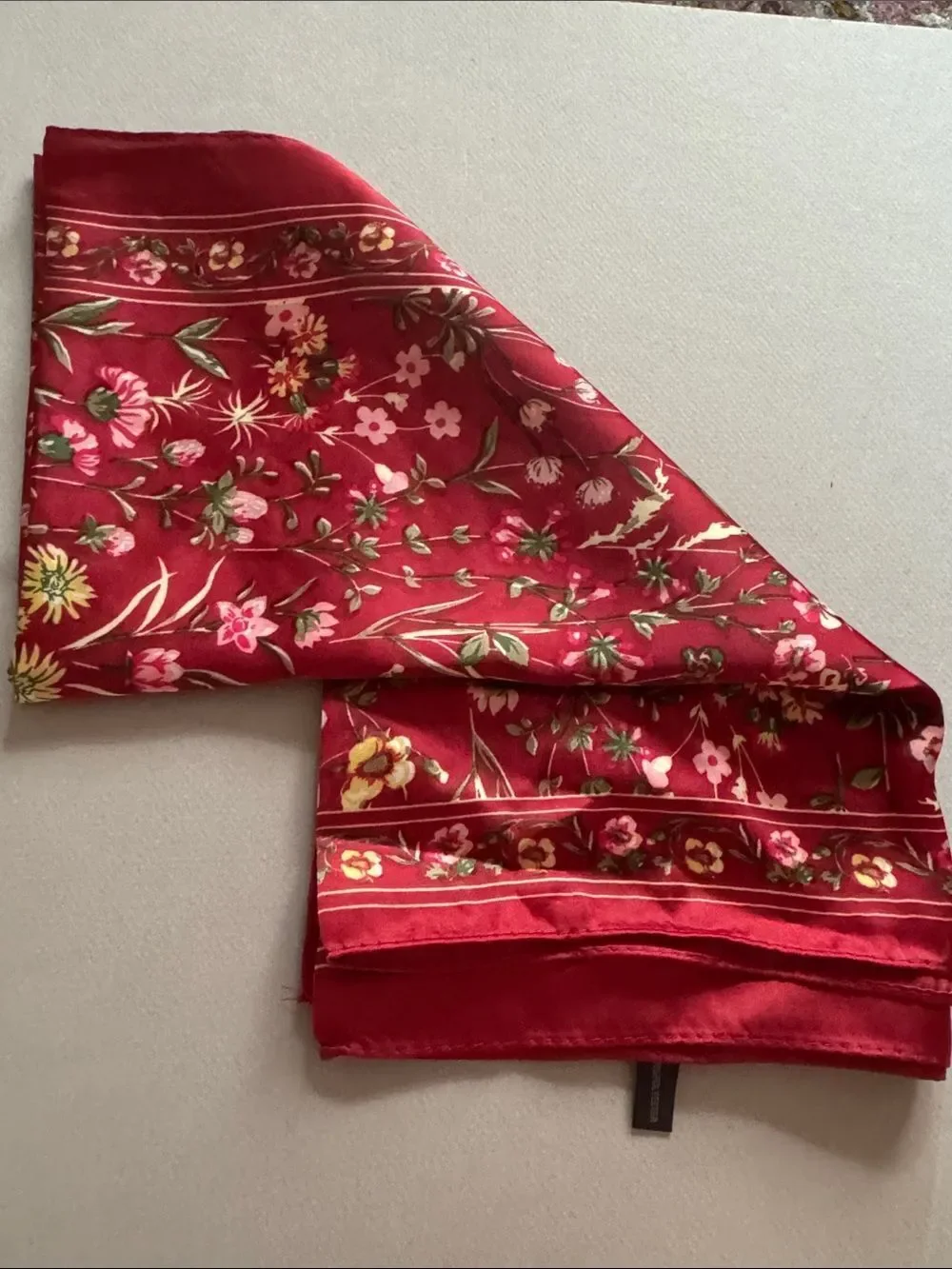 Anthropologie elegant red